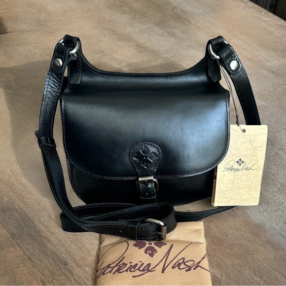 Patricia Nash Leather Linny Saddle Bag - Picture 9 of 12